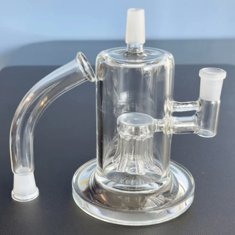 sneaky pete jellyfish pipe glass rig with mouthpiece removed