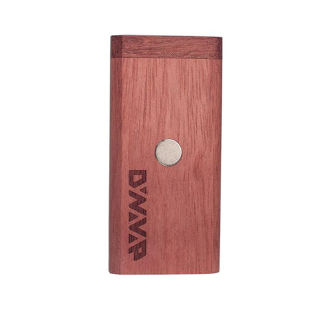 dynavap dynastash in cedar for use in storing & transporting your favorite dynavap device sat on white background