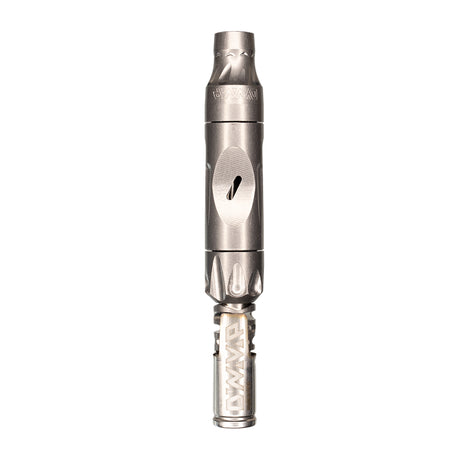 dynavap titanium VonG vaporizer stood upright set on white background