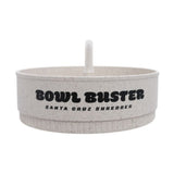 white santa cruz hemp bowl-buster sat on white background