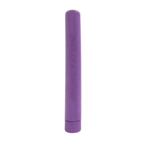 purple santa cruz hemp j tube stood upright on white background