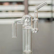 sneaky pete bubblemax glass water bubbler for use with healthy rips fury edge & rogue vaporizers upright on table